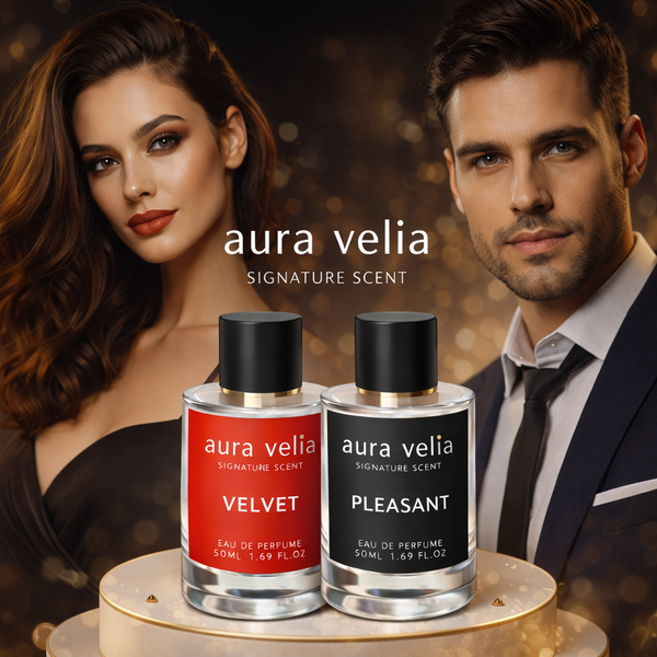 Pleasant × Velvet – Luxury Perfume Combo for Men & Women