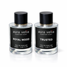 Royal Wood × Trusted – Oud & Leather Luxury Perfume Duo