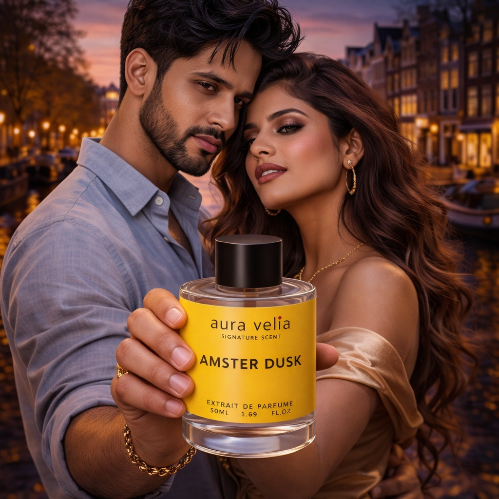 AMSTER DUSK - Extrait De Perfume by Aura Velila with 40% Concentration 50 ML - Aura Velia