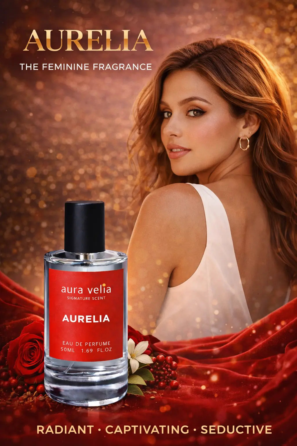 Aurelia  A Luxury Perfume By Aura Velia For Her 50 ML - Aura Velia