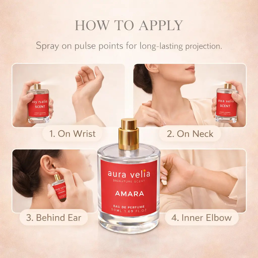 Amara A Luxury Perfume By Aura Velia For Her 50 ML - Aura Velia