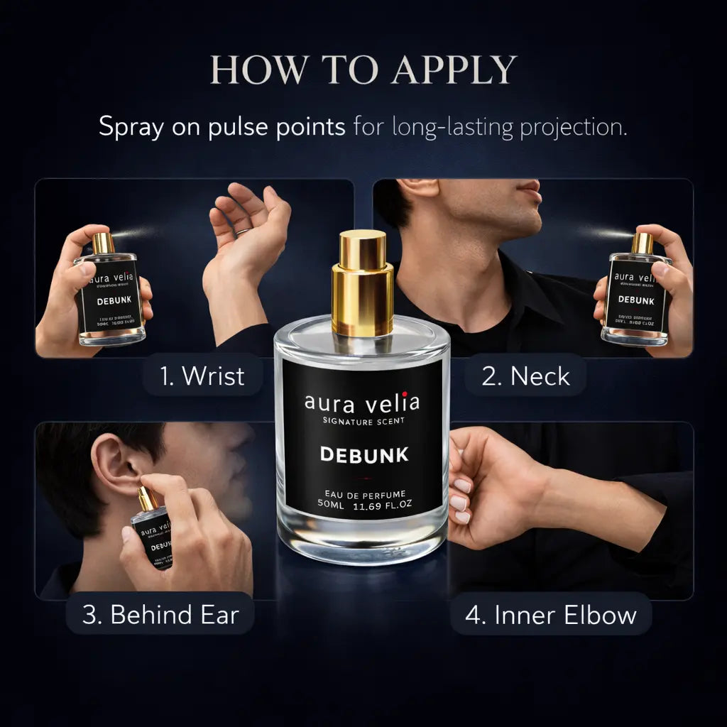 Debunk A Luxury Perfume By Aura Velia For Him 50 ML - Aura Velia