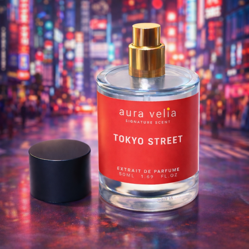 TOKYO STREET - Extrait De Perfume by Aura Velila with 40% Concentration 50 ML - Aura Velia