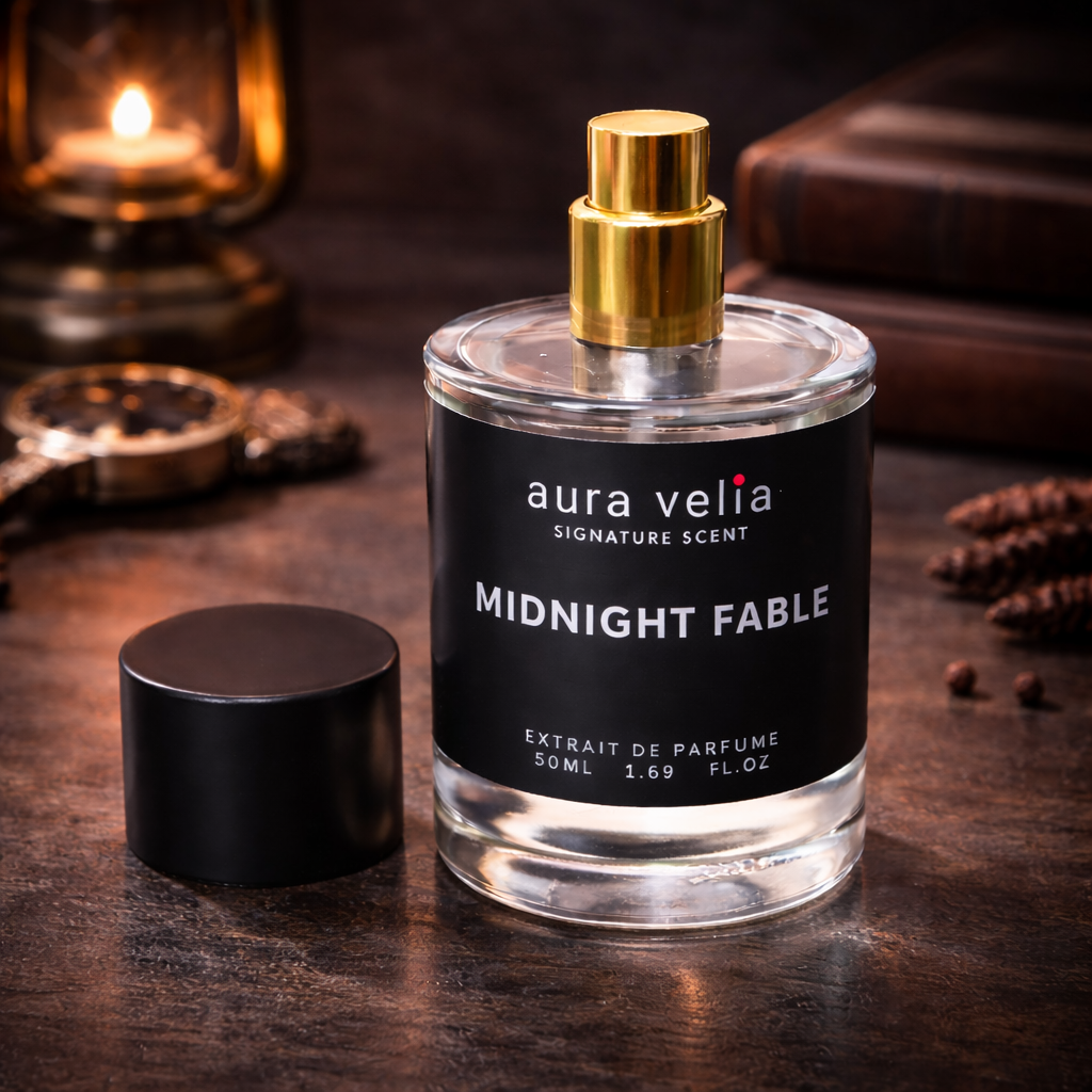 MIDNIGHT FABLE - Extrait De Perfume by Aura Velila with 40% Concentration 50 ML - Aura Velia