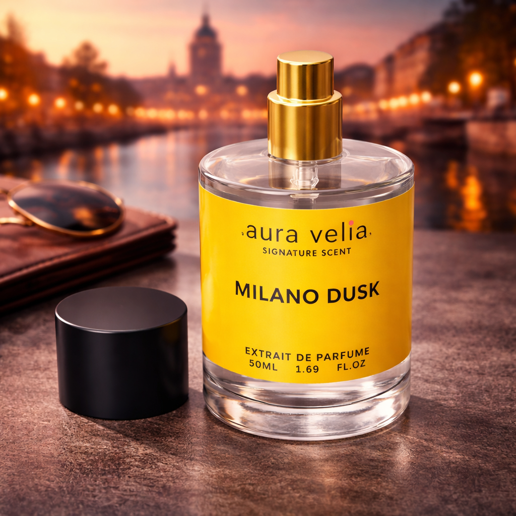 MILANO DUSK - Extrait De Perfume by Aura Velila with 40% Concentration 50 ML - Aura Velia