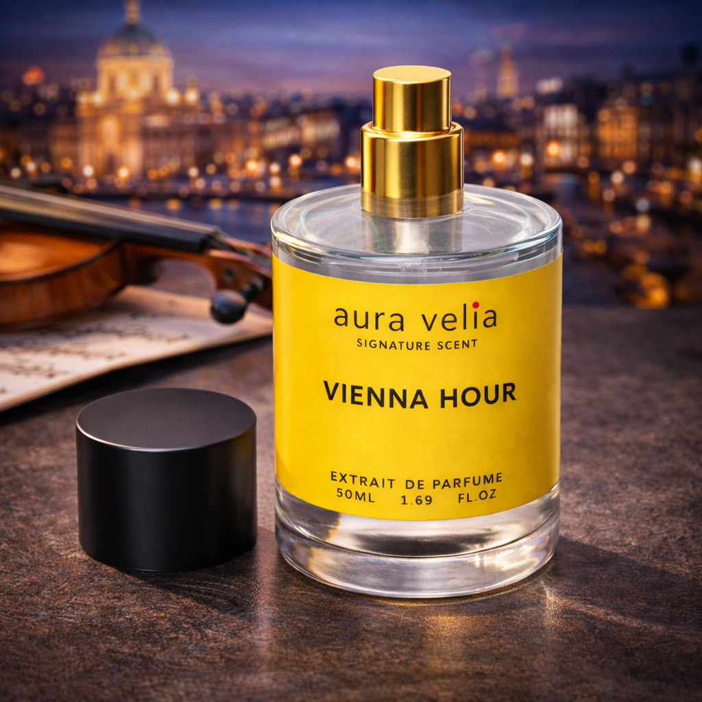 VIENNA HOUR - Extrait De Perfume by Aura Velila with 40% Concentration 50 ML - Aura Velia