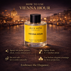 VIENNA HOUR - Extrait De Perfume by Aura Velila with 40% Concentration 50 ML - Aura Velia