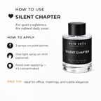 SILENT CHAPTER - Extrait De Perfume by Aura Velila with 40% Concentration 50 ML - Aura Velia