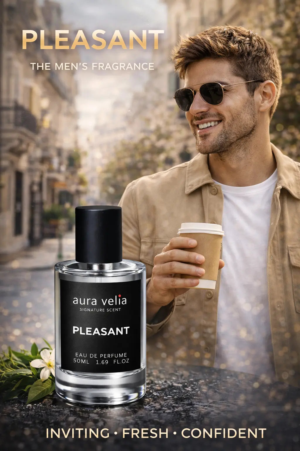 Pleasant A Luxury Perfume By Aura Velia For Him 50 ML - Aura Velia