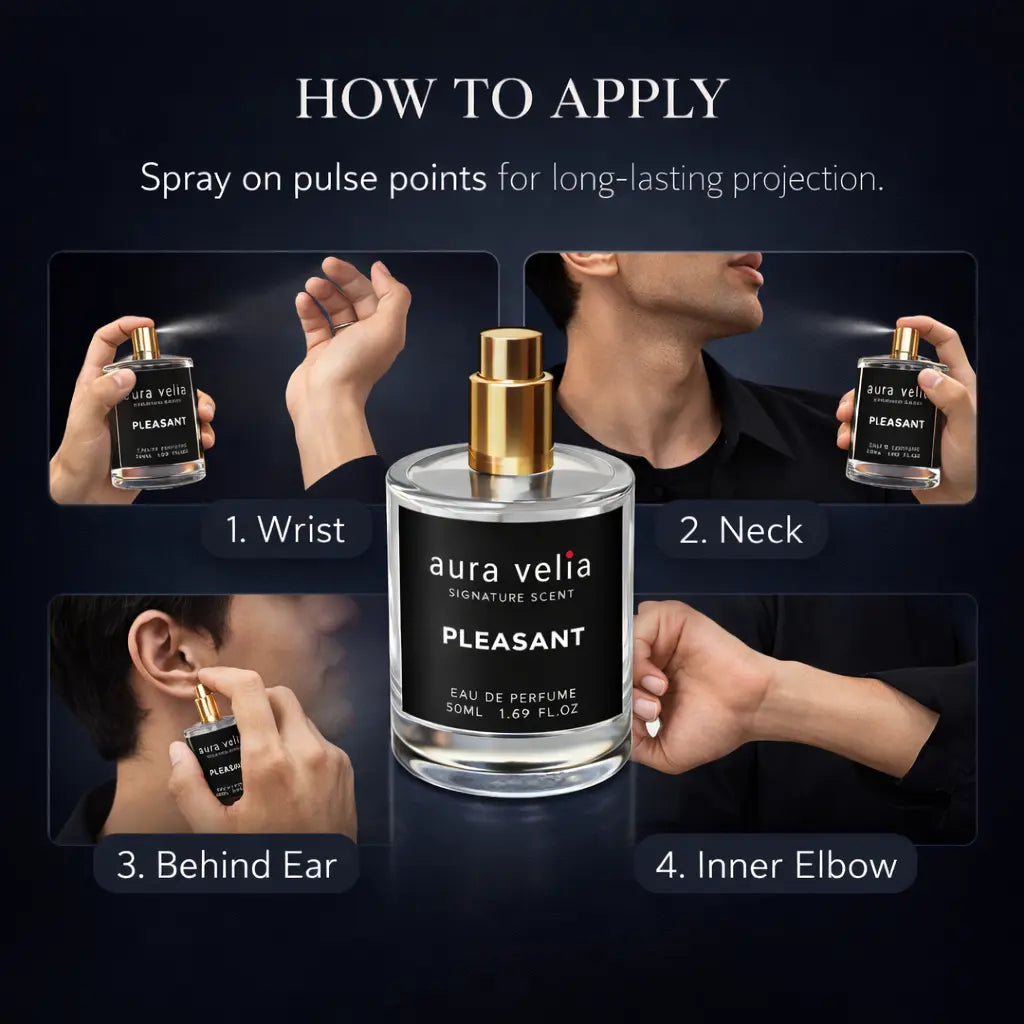 Pleasant A Luxury Perfume By Aura Velia For Him 50 ML - Aura Velia