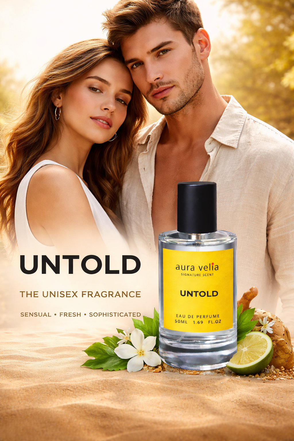 Untold A Luxury Perfume By Aura Velia For Unisex 50 ML - Aura Velia