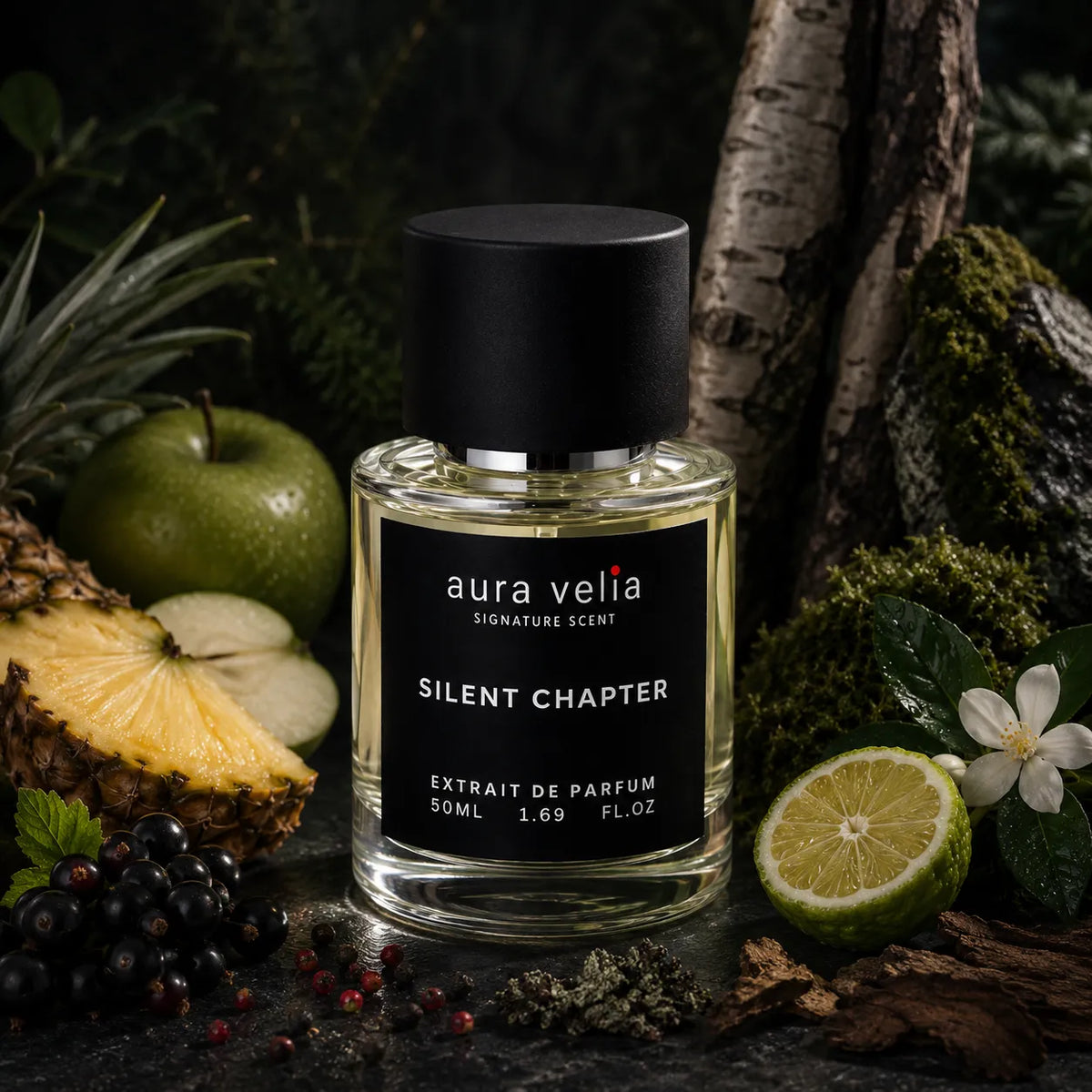SILENT CHAPTER - Extrait De Perfume by Aura Velila with 40% Concentration 50 ML