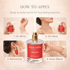 Velvet  A Luxury Perfume By Aura Velia For Her 50 ML - Aura Velia